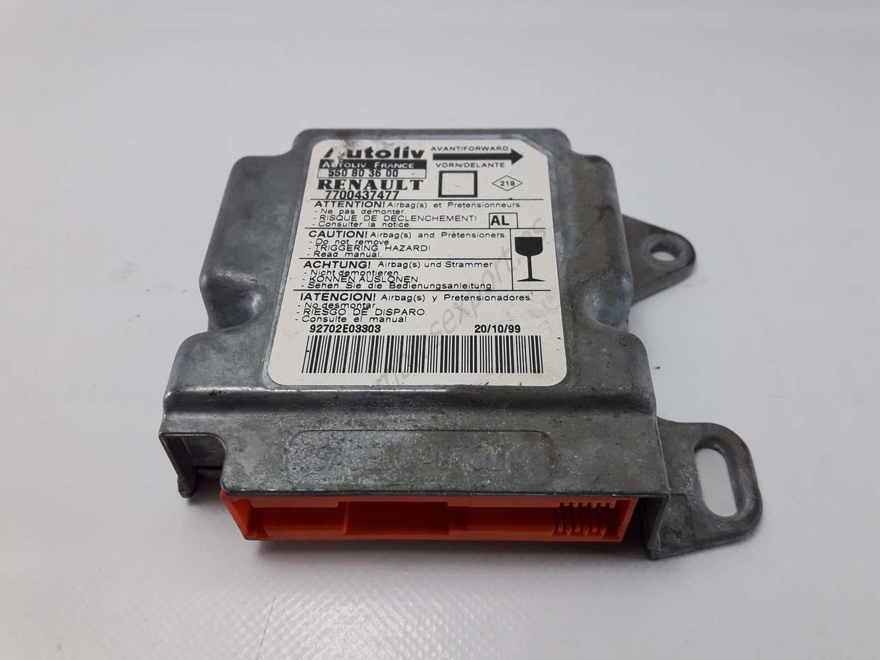 Centralita Airbag Renault Megane Al 7700437477 550803600 550 80 36 00 - foto 1