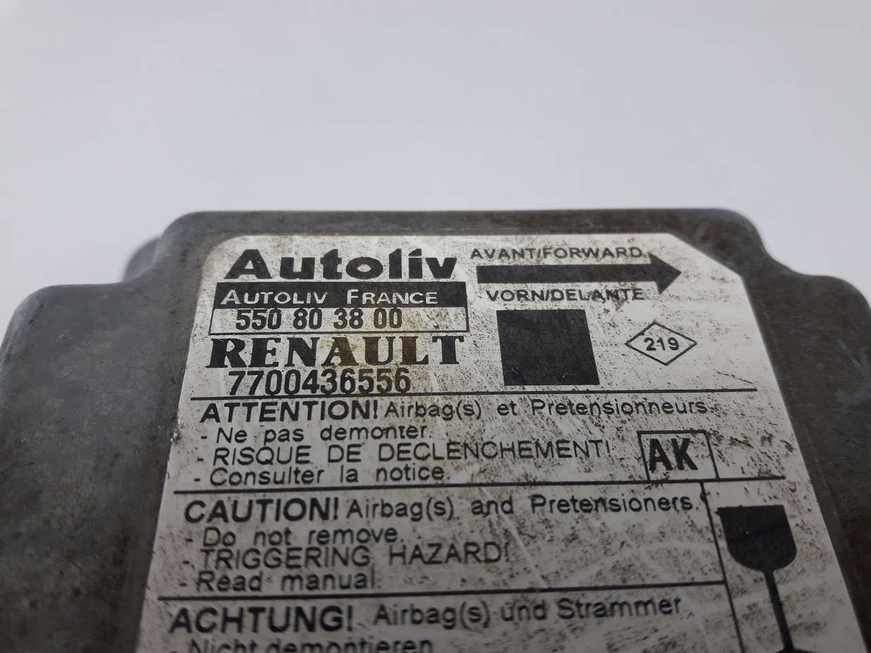 Centralita Airbag Renault Scenic 7700436556 Autoliv 550803800 550 80 38 00 - foto 2