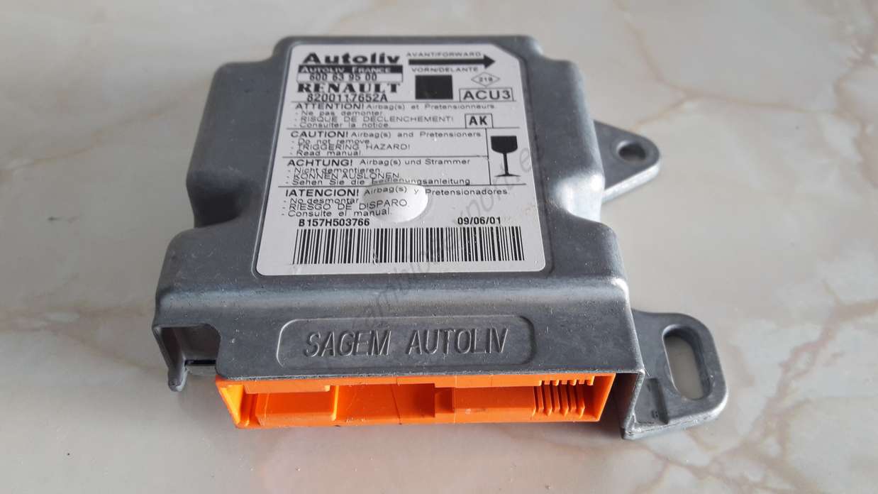 Centralita Airbag Renault Scenic 8200117652A AK Autoliv 600 63 95 00 - foto 1