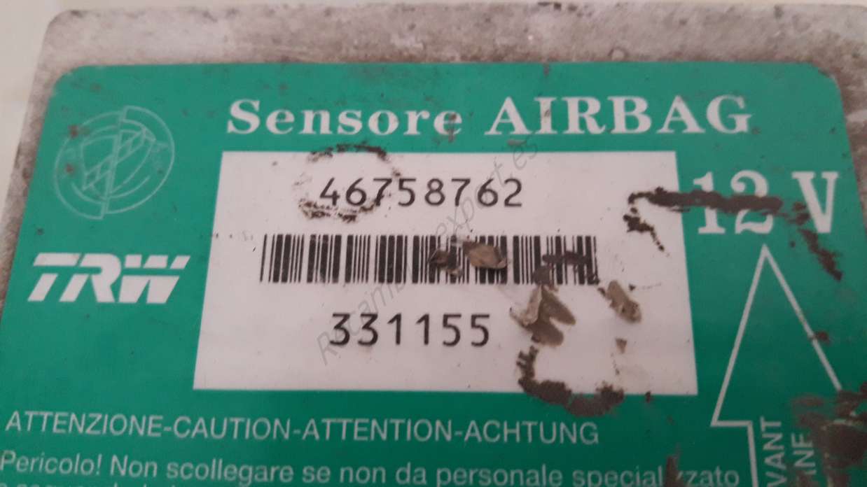 Centralita Airbag Fiat Punto TRW 46758762 331155 - foto 2