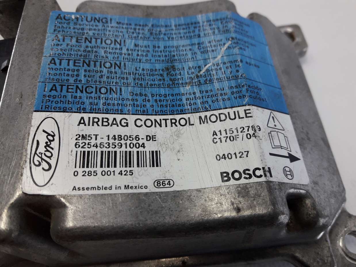 Centralita Airbag Ford Focus 2m5t14b056de 2m5t 14b056 de 625463591004 BOSCH 0285001425 0 285 001 425 a11512789 c170f04 040127 - foto 2