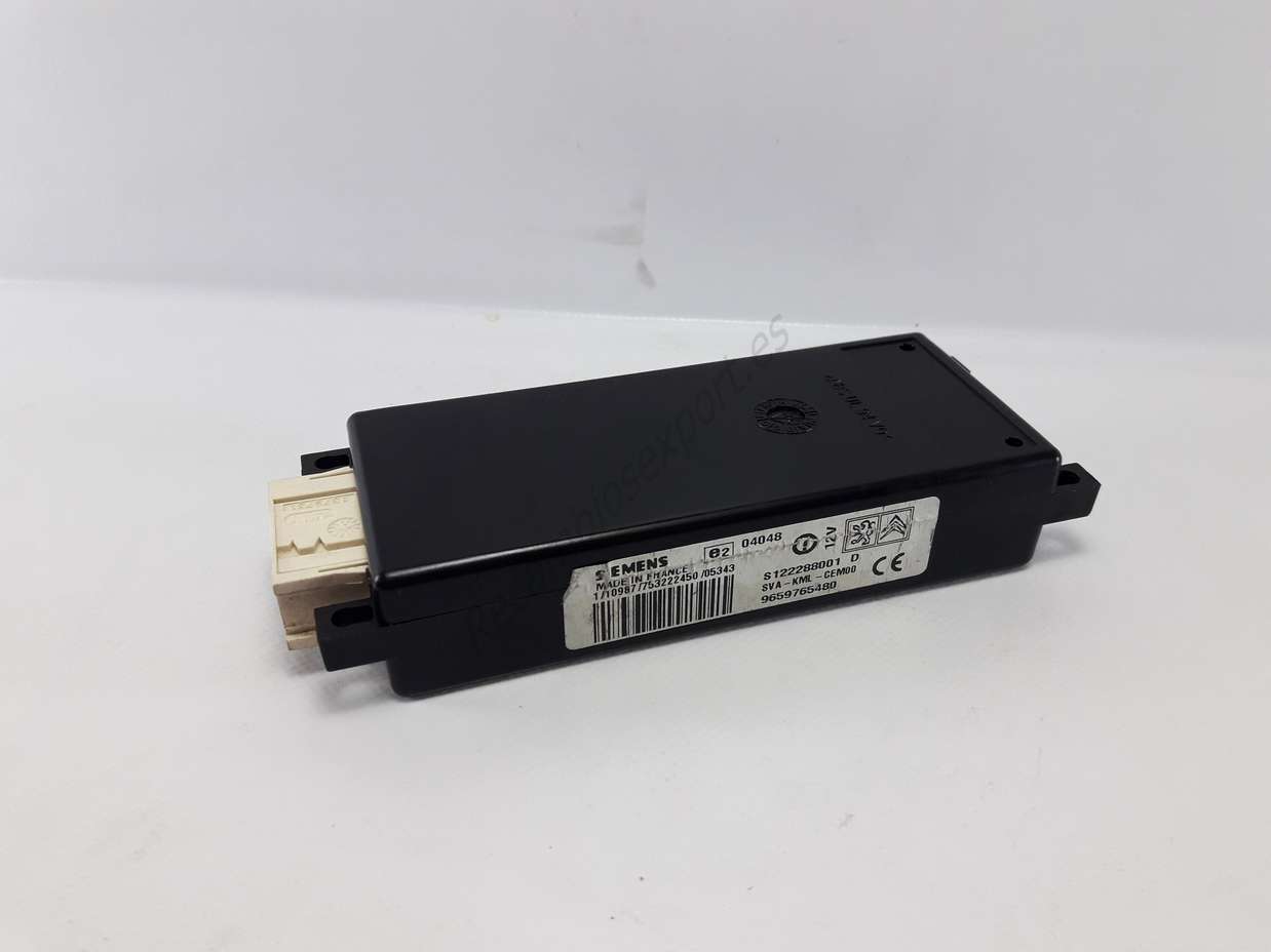 Centralita Bluetooth Peugeot 407 307 SIEMENS S122288001D S122288001D 9659765480 - foto 1