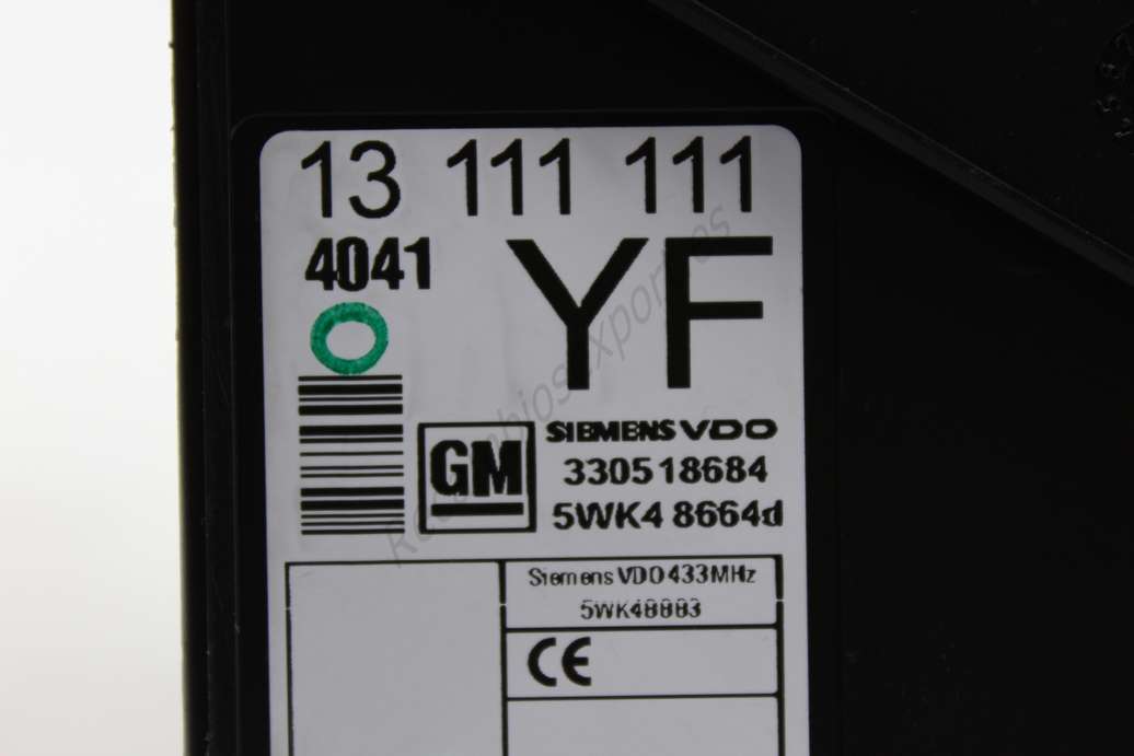 Centralita de confort Opel Corsa 13111111YF 13111111 YF 13 111 111 YF SIEMENS 5WK48664D 5WK4 8664D 330518684 - foto 2
