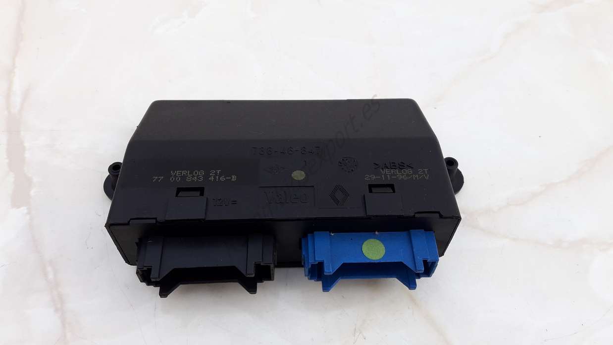 Centralita Confort Renault Laguna 7700843416B 77 00 843 416-B - foto 1