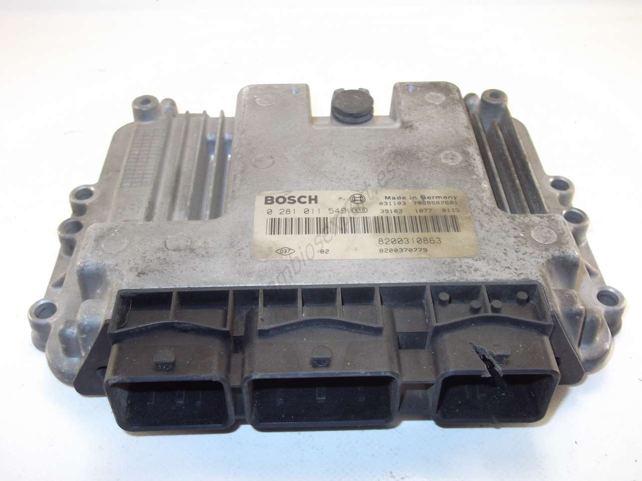 Centralita del motor Renault Megane Scenic 0281011549 0 281 011 549 8200310863 8200370779 - foto 1