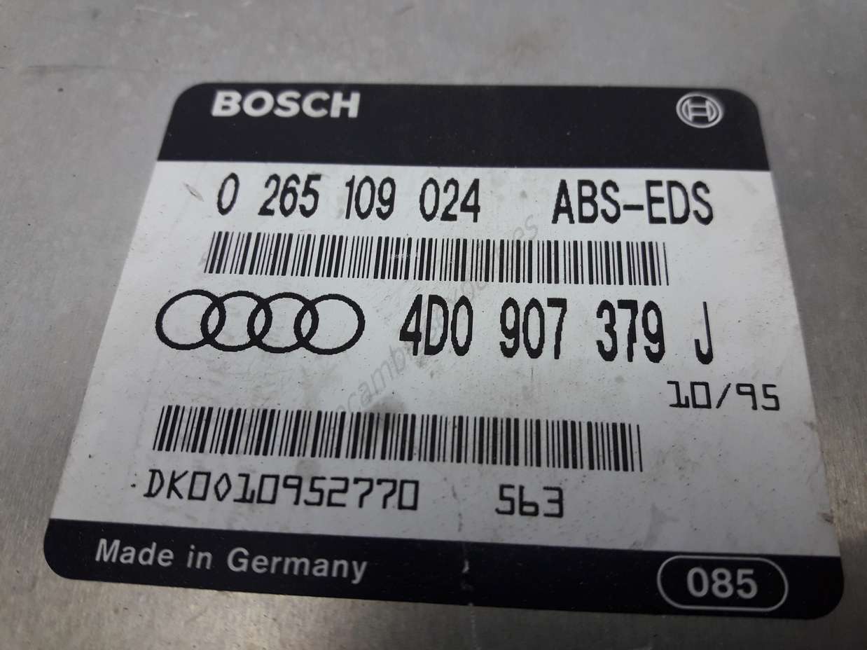 Centralita abs audi a6 bosch 0 265 109 024 0265109024 4d0 907 379 j 4d0907379j - foto 2