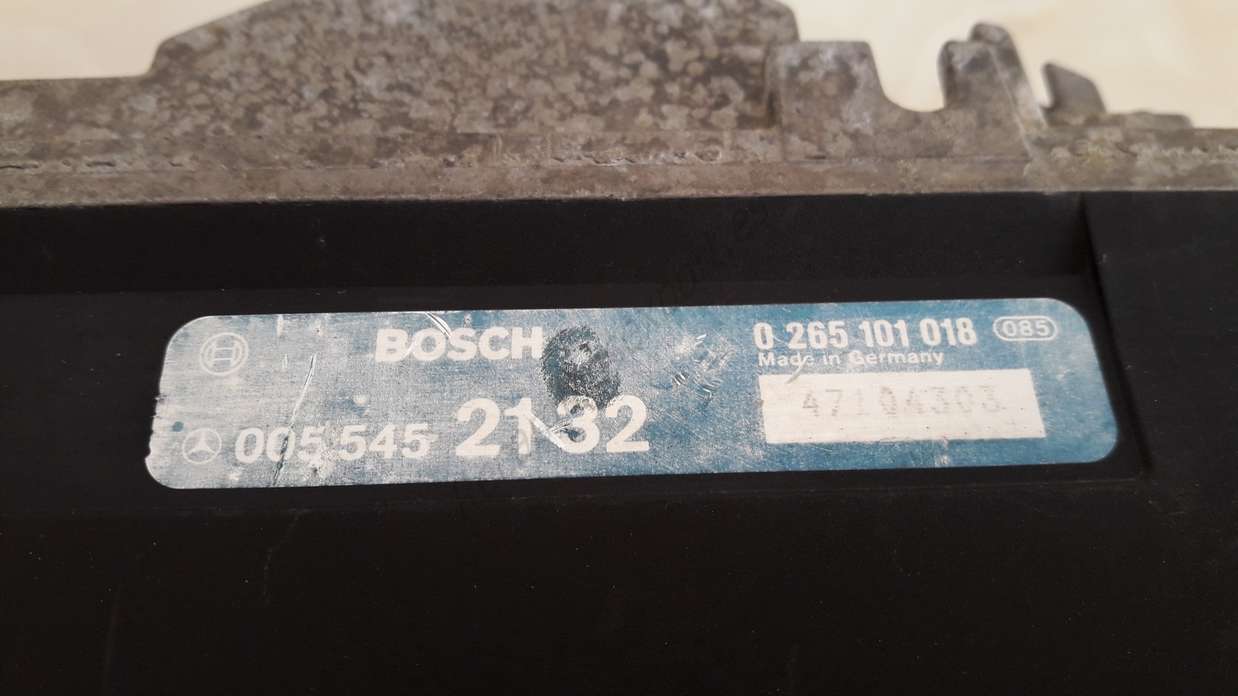 Centralita ABC Mercedes W124 0055452132 005 545 21 32 bosch 0265101018 0 265 101 018 - foto 2