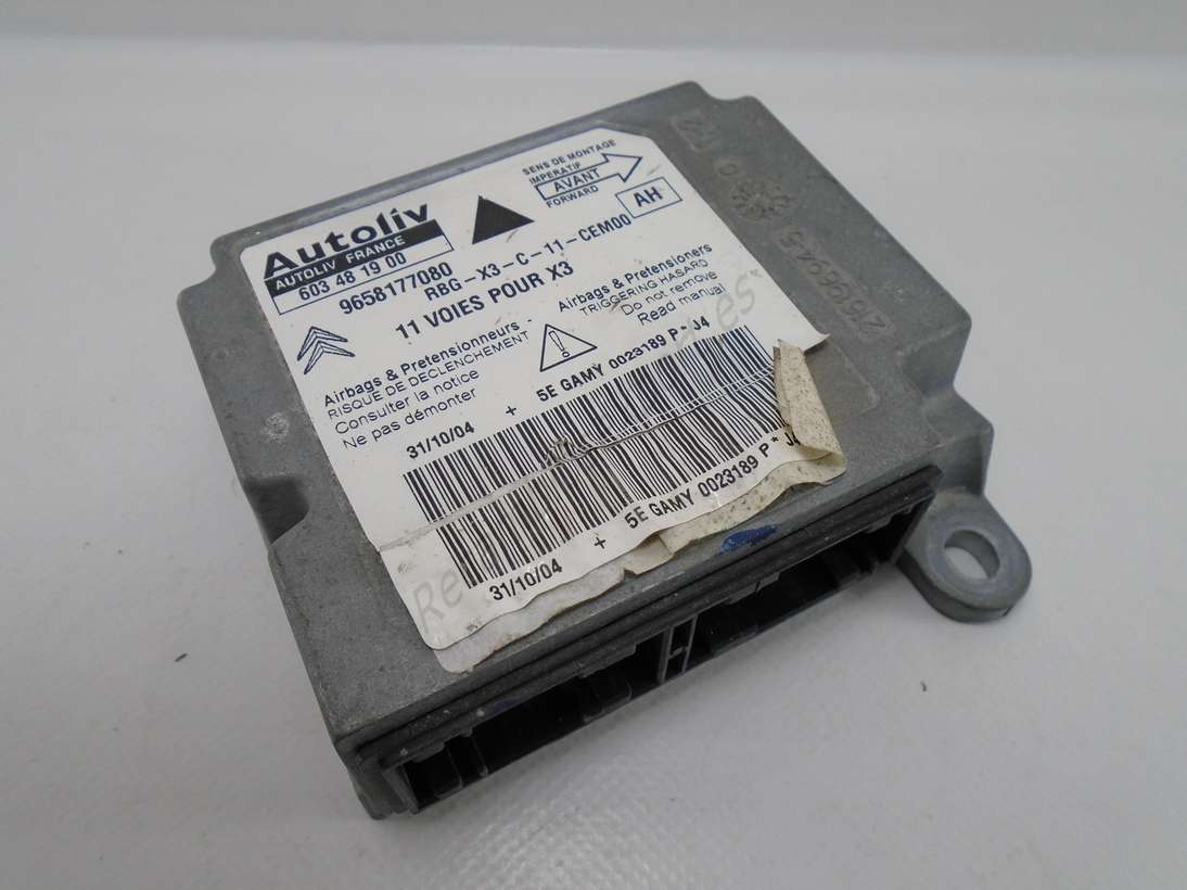 Centralita airbag Citroen 9658177080 AH Autoliv 603481900 603 48 19 00 - foto 1