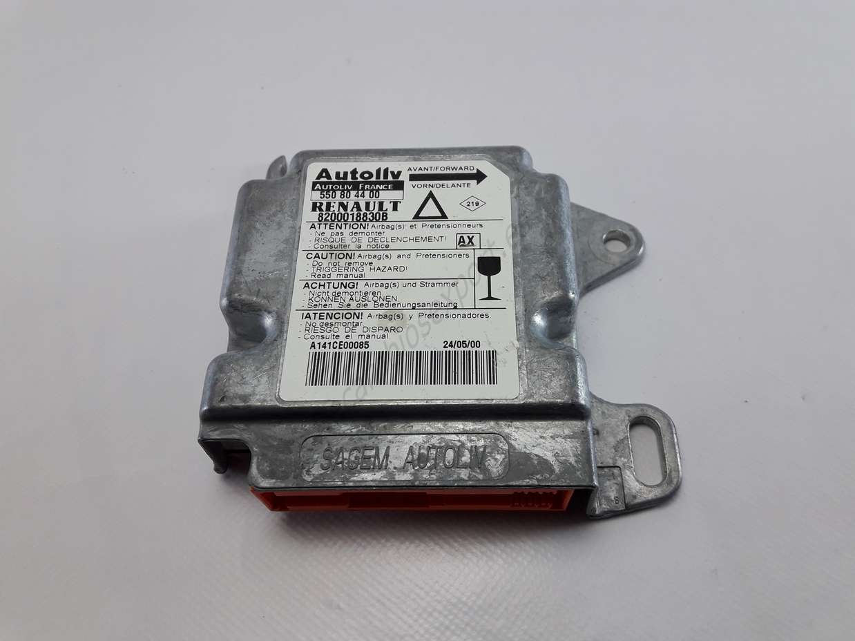 Centralita airbag Renault Laguna (AX) 8200018830B AUTOLIV 550804400 550 80 44 00 - foto 1