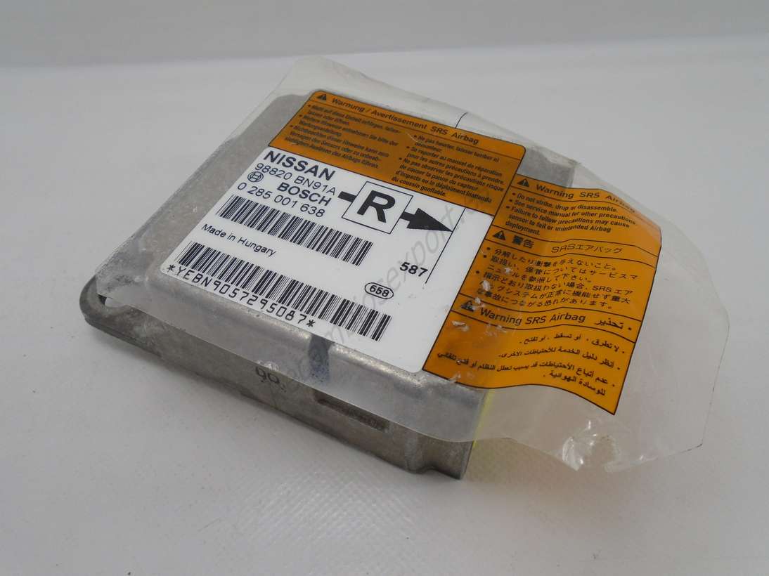 Centralita airbag  Nissan Almera 98820BN91A 98820 BN91A BOSCH 0285001638 0 285 001 638 - foto 1