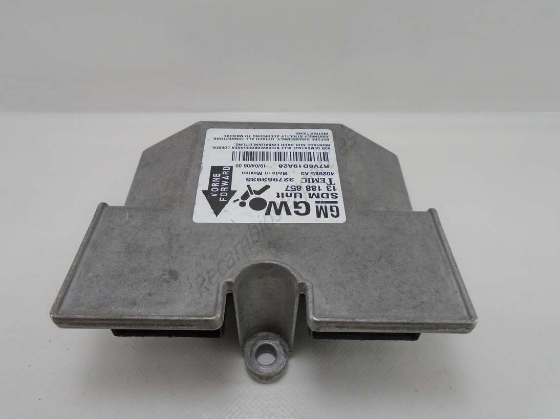 Centralita airbag Opel Astra 13188857 13 188 857 Temik GM 327963935 - foto 1