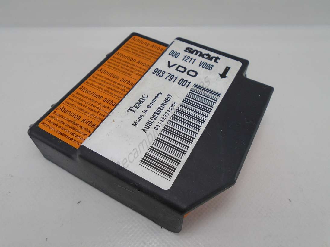 Centralita airbag Smart Fortwo 450 0001211V008 VDO 993791001 - foto 1