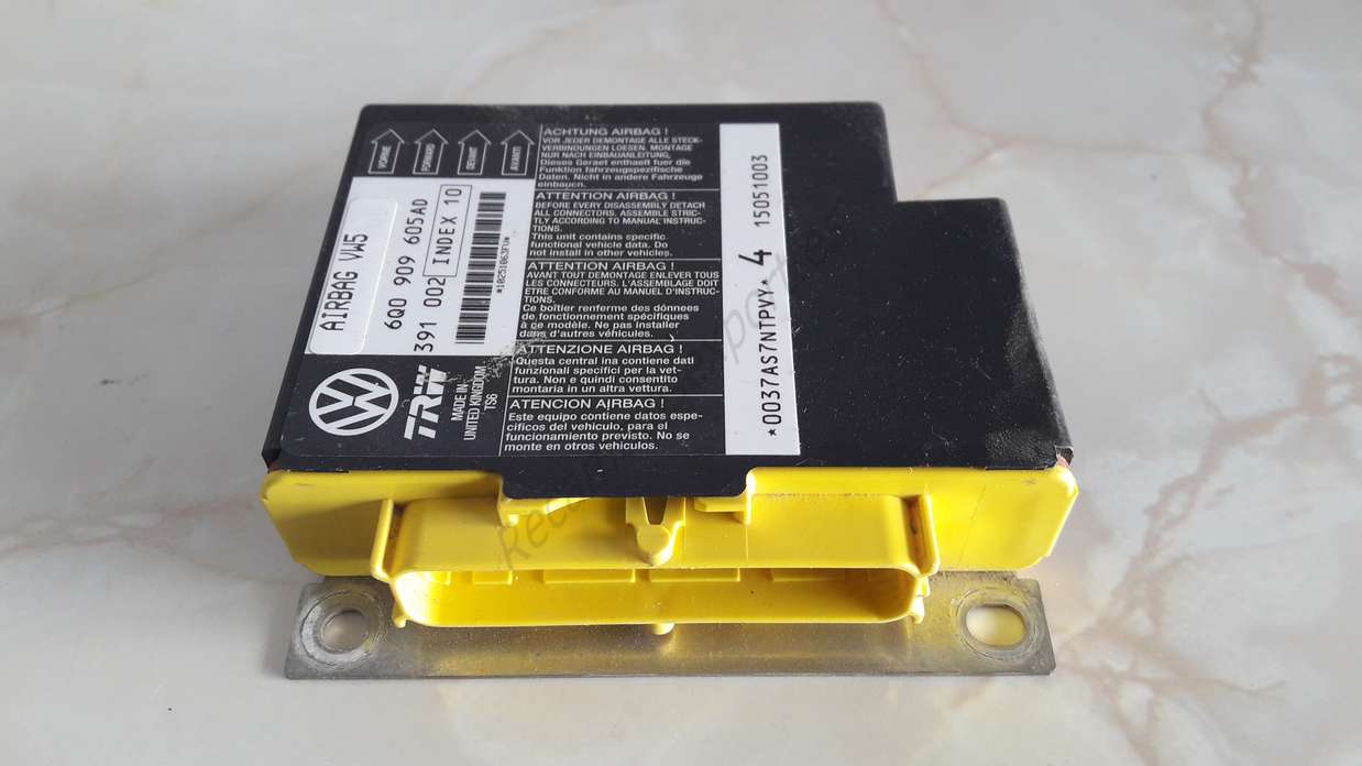 Centralita airbag seat ibiza 6q0909605ad 6q0 909 605 ad trw 391 002 391002 index 10 - foto 1