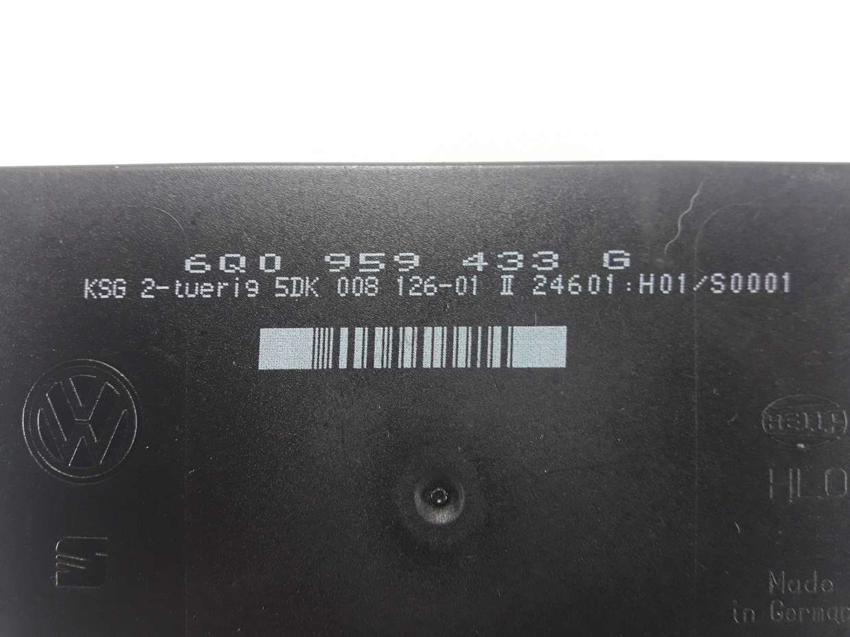 Centralita confort VW volkswagen polo 9n hella 6q0959433g 6q0 959 433 g 5dk00812601 5dk 008 126 01 h01s0001 6qo959433g - foto 2