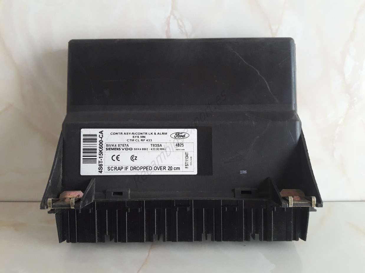 Centralita confort ford fiesta 4s6t-15k600-ca 4s6t15k600ca siemens 5wk4 8757a 5wk48757a 5wk48862 - foto 1