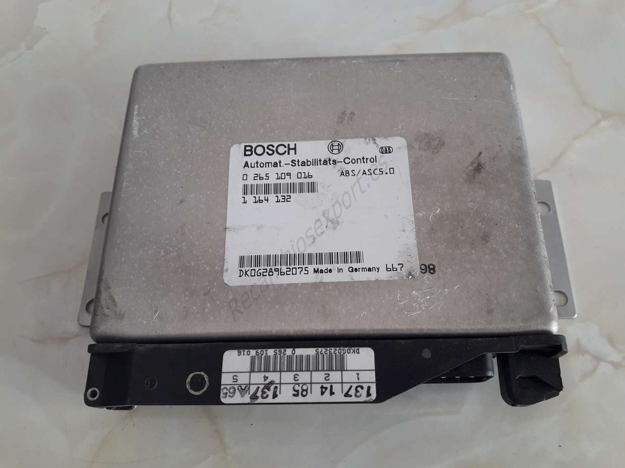 Centralita control automático ABS ASC BMW E39 1 164 132 1164132 BOSCH 0 265 109 016 0265109016 - foto 1