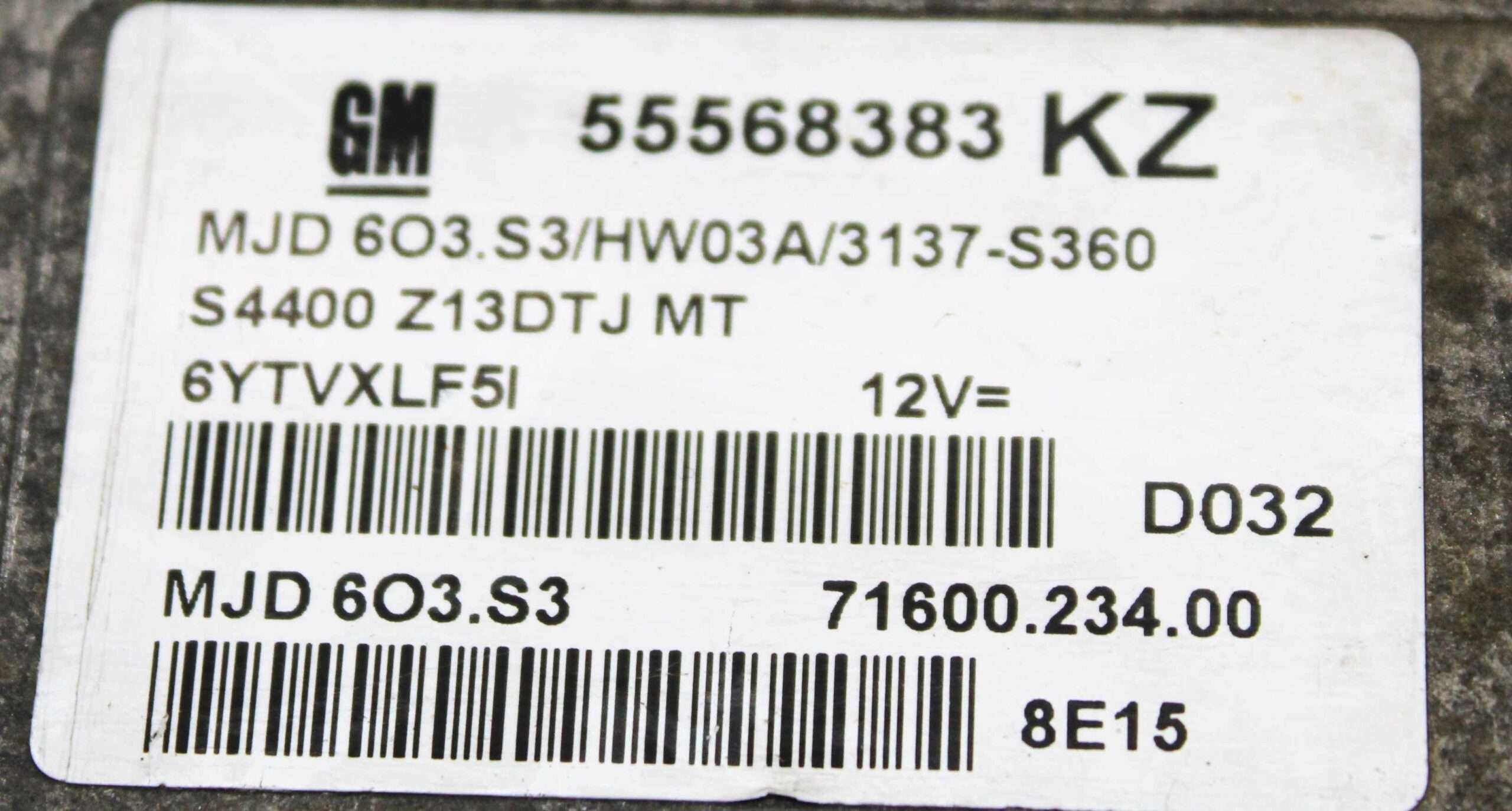 Centralita de Motor Opel Corsa D - foto 2