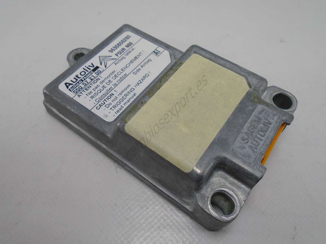 Centralita de airbag Citroen Xsara AI 9630806280 Autoliv 550572100 550 57 21 00 - foto 1