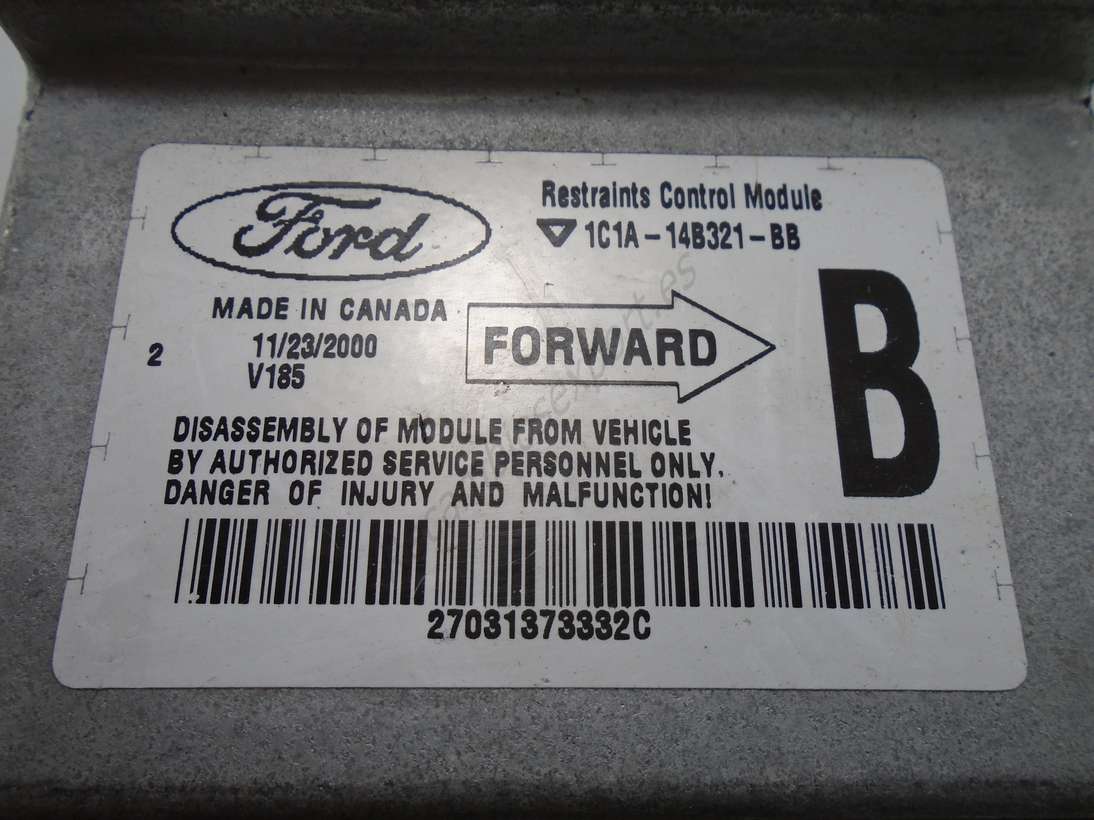 Centralita de airbag  Ford Transit 1C1A14B321BB 1C1A-14B321-BB - foto 2