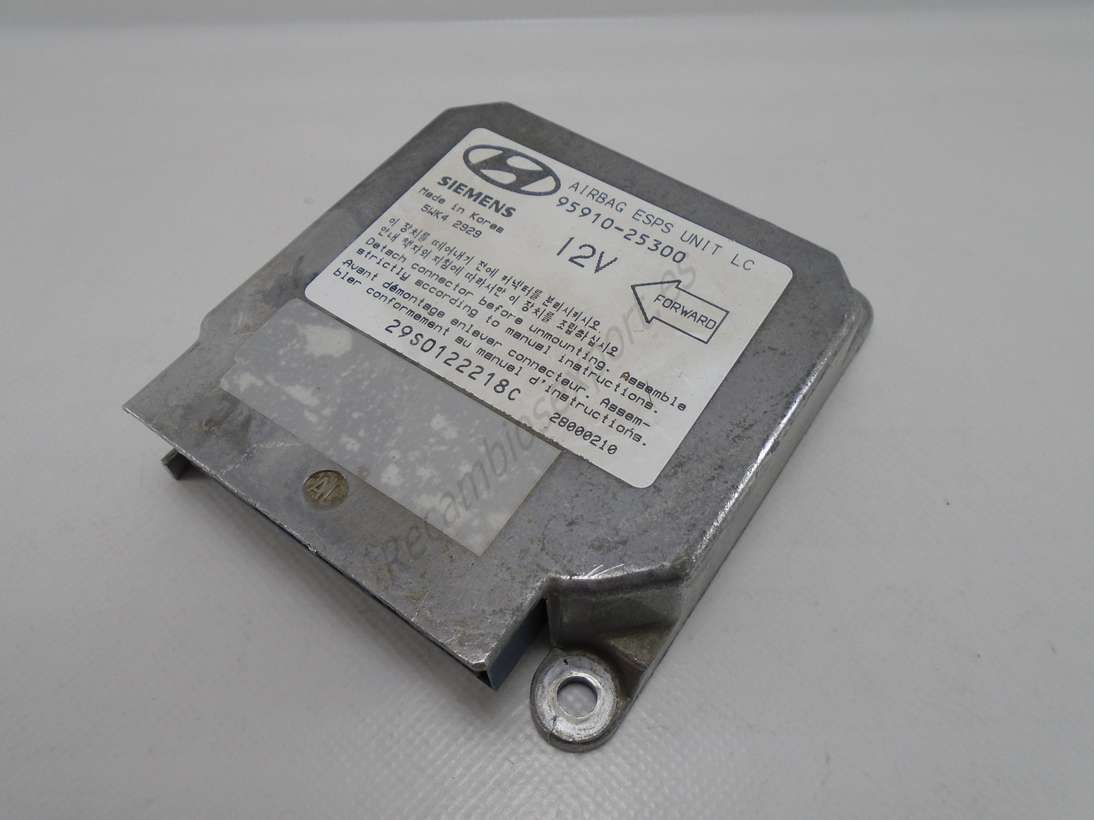 Centralita de airbag Hyundai Accent ESPS UNIT LC 9591025300 95910-25300 Siemens 5WK42929 5WK4 2929 - foto 1