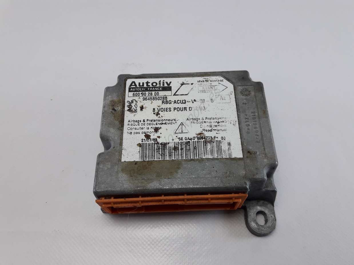 Centralita de airbag Peugeot Citroen 9645850280 600 90 28 00 AE - foto 1