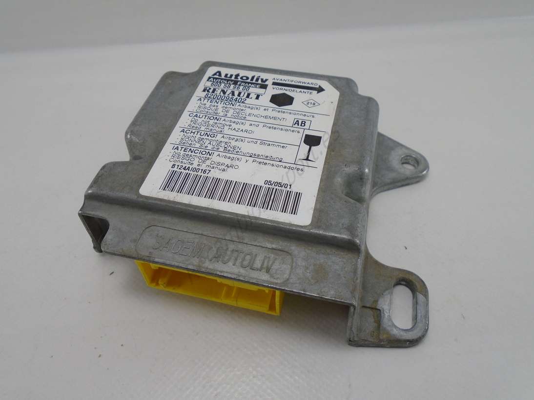 Centralita de airbag Renault 8200098402 Autoliv 600589600 600 589 600 AB - foto 1