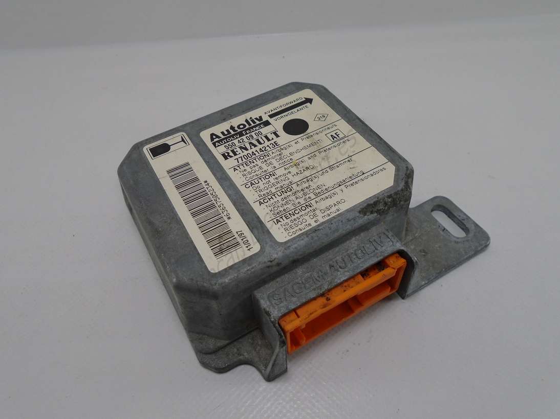 Centralita de airbag Renault Clio 7700414213E Autoliv 550420900 550 42 09 00 AF - foto 1