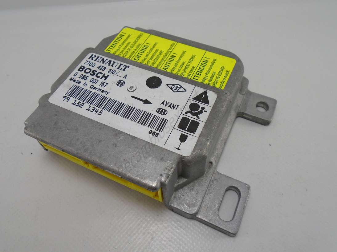 Centralita de airbag Renault Clio 7700428310A 7700428310 A 7700428310--A 7700428310--A BOSCH 0285001157 0 285 001 157 - foto 1