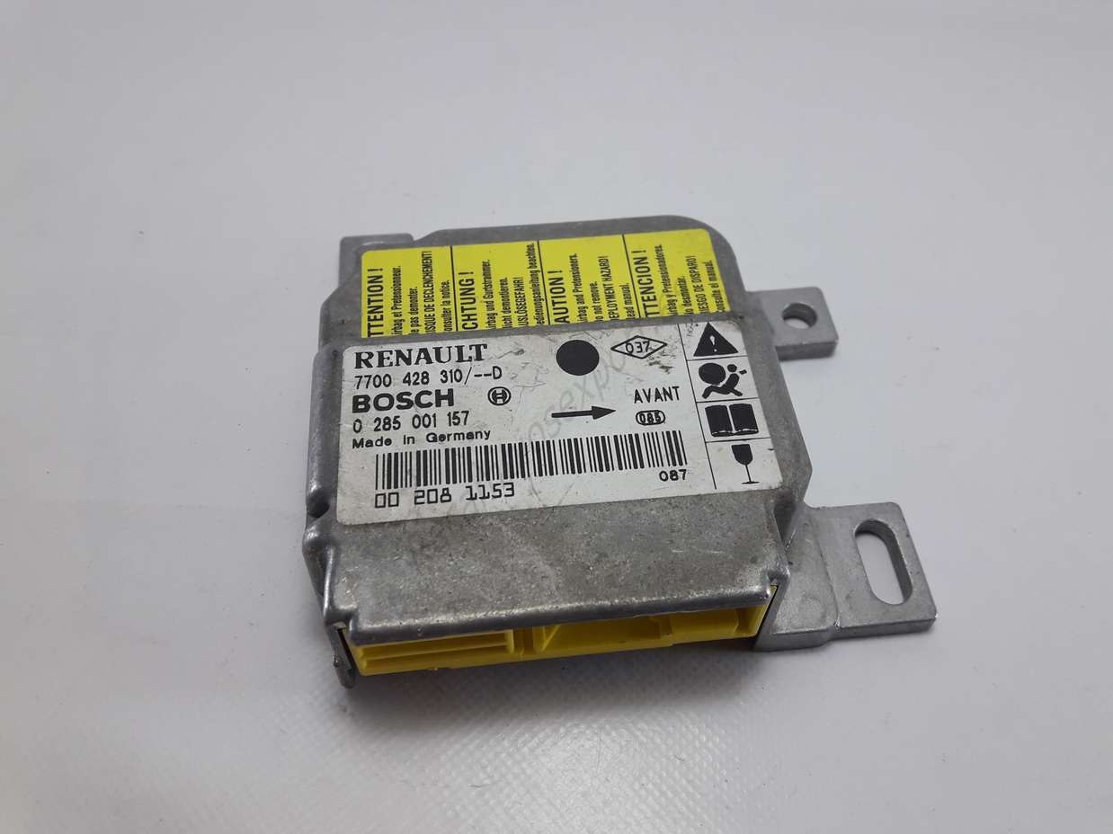 Centralita de airbag Renault Clio 7700428310D 7700428310 D 7700428310--D 7700428310--D BOSCH 0285001157 0 285 001 157 - foto 1