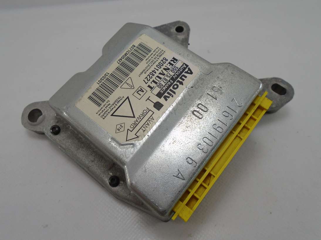 Centralita de airbag Renault Laguna AJ 8200148227 Autoliv 550758700 550 75 87 00 - foto 1