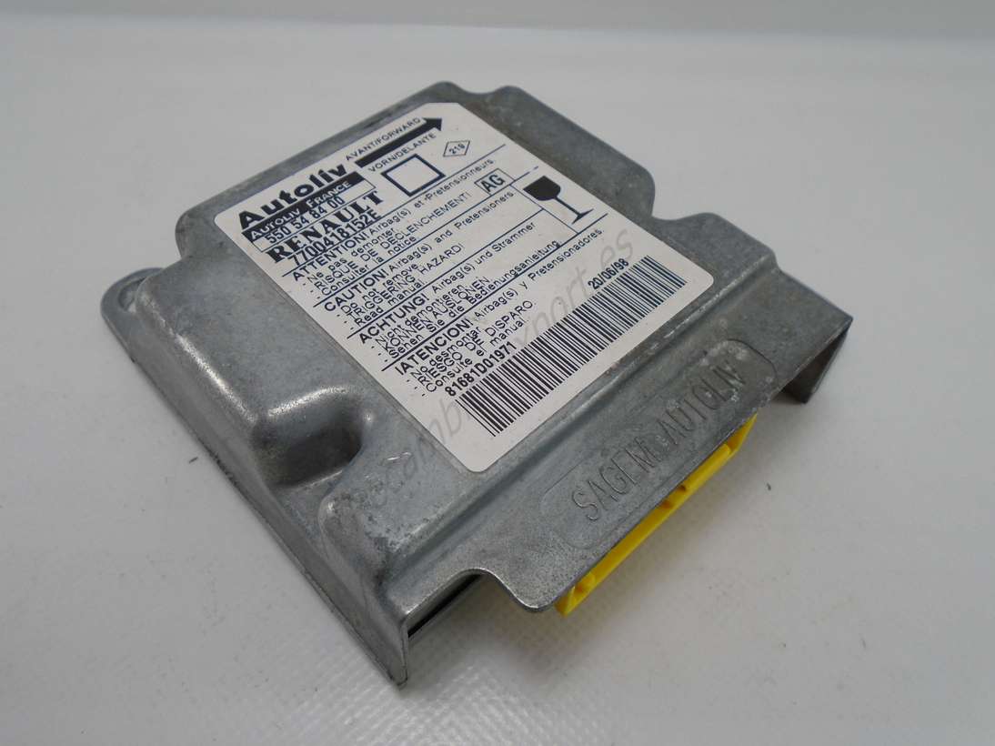 Centralita de airbag Renault Megane 7700418152E AG - foto 1