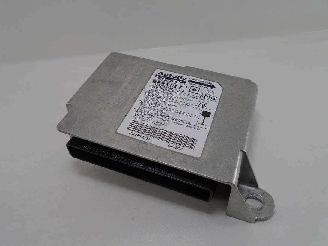 Centralita de airbag Renault Megane AD 7701063390B 7701063390--B Autoliv 607060700 607 06 07 00 - foto 1