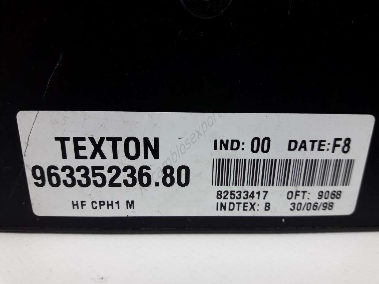 Centralita de cierre Citroen Xsara TEXTON 9633523680 96335236. 80 date F8 IND 00 - foto 2
