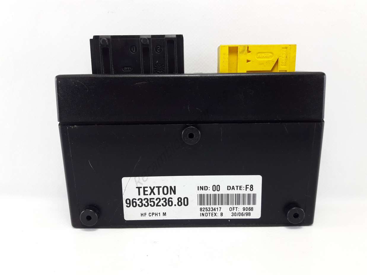 Centralita de cierre Citroen Xsara TEXTON 9633523680 96335236. 80 date F8 IND 00 - foto 1