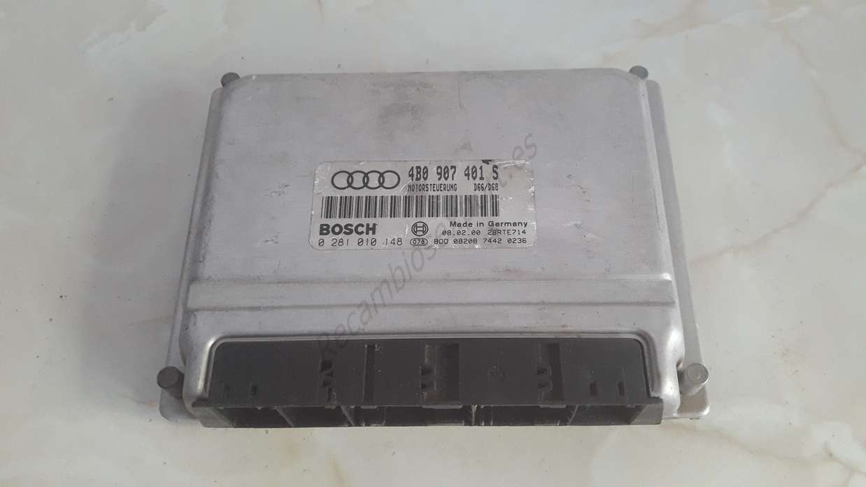 Centralita de motor Audi A6 4B0907401S 4B0 907 401 S Bosch 0281010148 0 281 010 148 - foto 1
