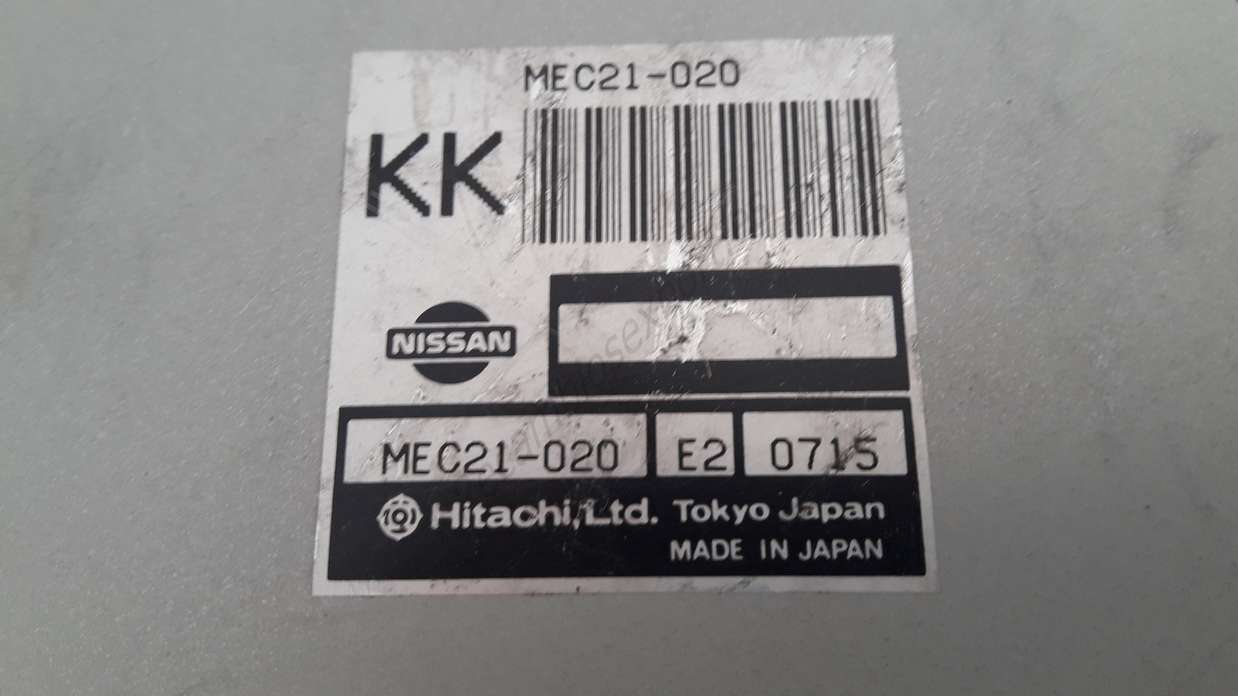 Centralita de motor Nissan ALmera MEC21020 MEC21-020 - foto 2