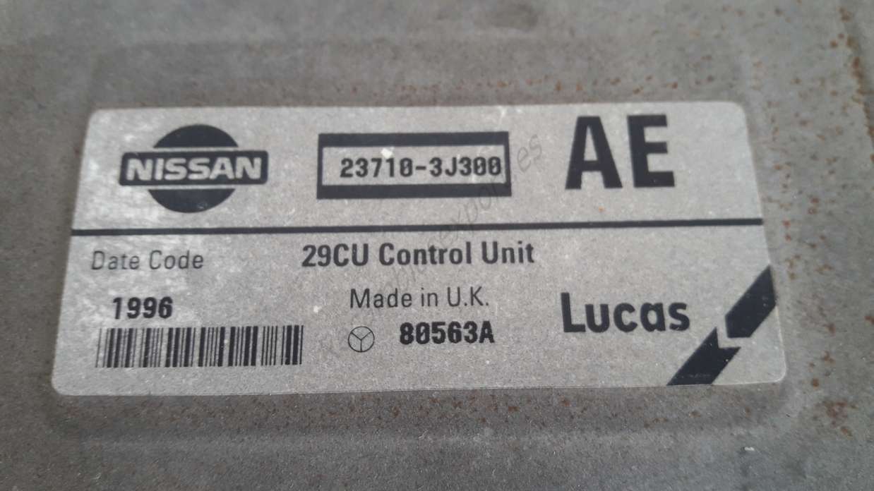 Centralita de motor Nissan Primera 237103J300 23710-3J300 237103J300AE - foto 2