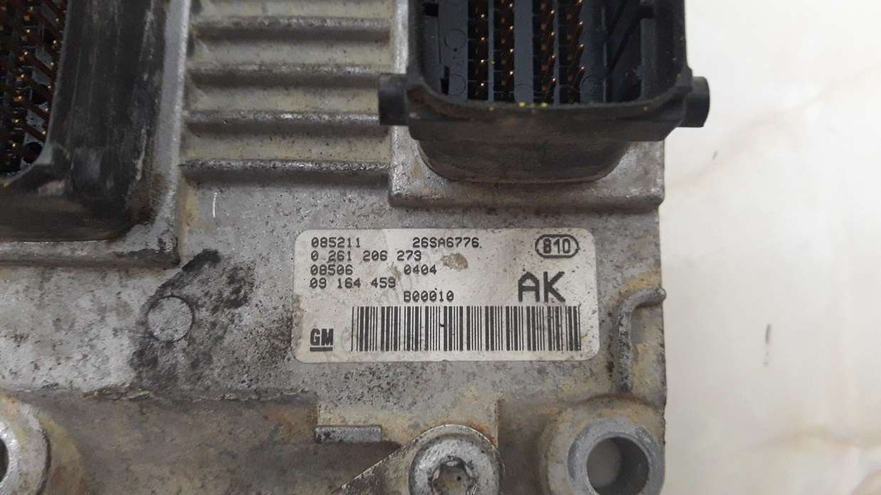 Centralita de motor Opel 09164459AK 09164459 AK 09 164 459 AK BOSCH 0261206273 0 261 206 273 - foto 2