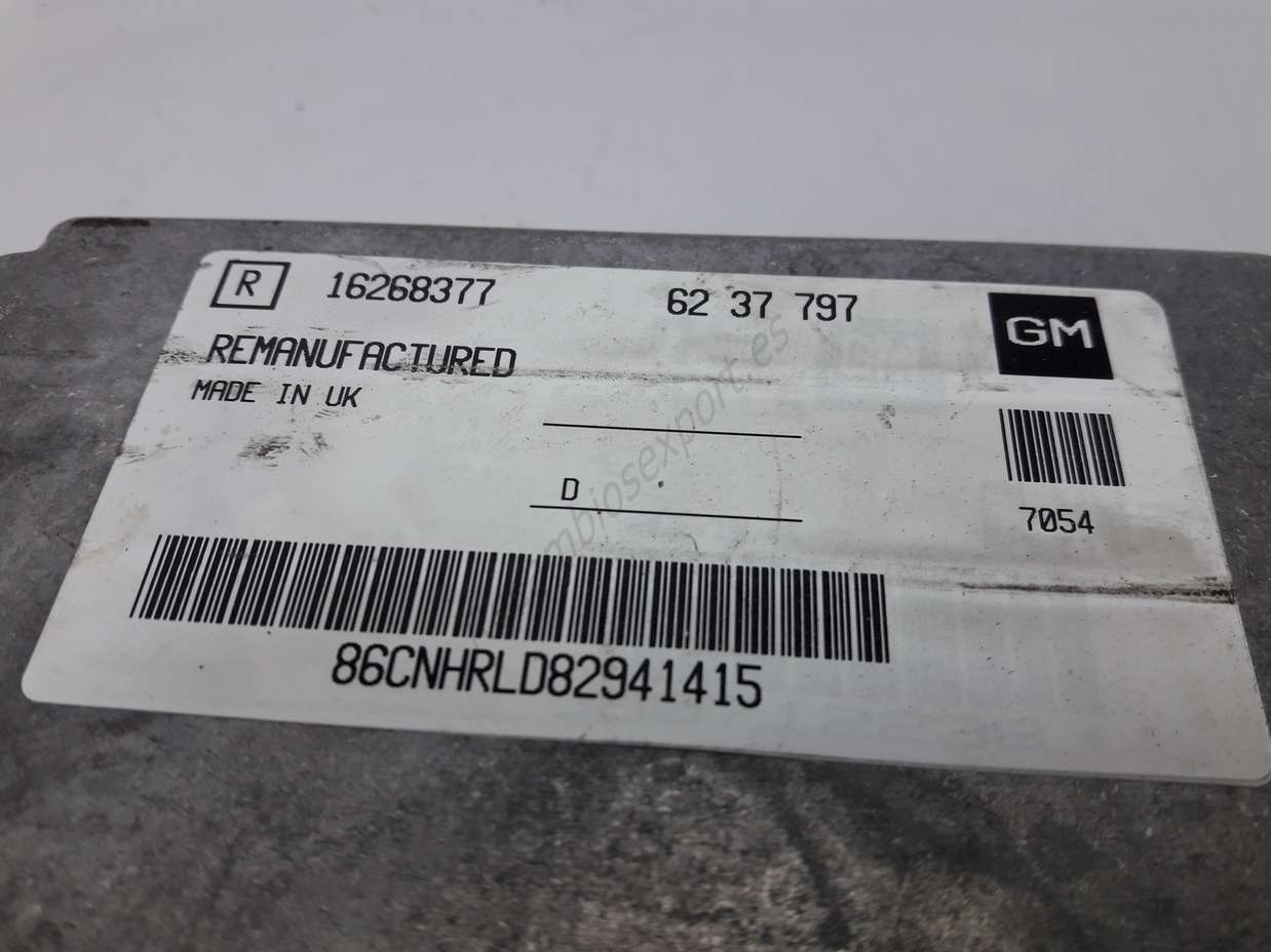 Centralita de motor Opel Astra 16268377 GM 6237797 62 37 797 - foto 2