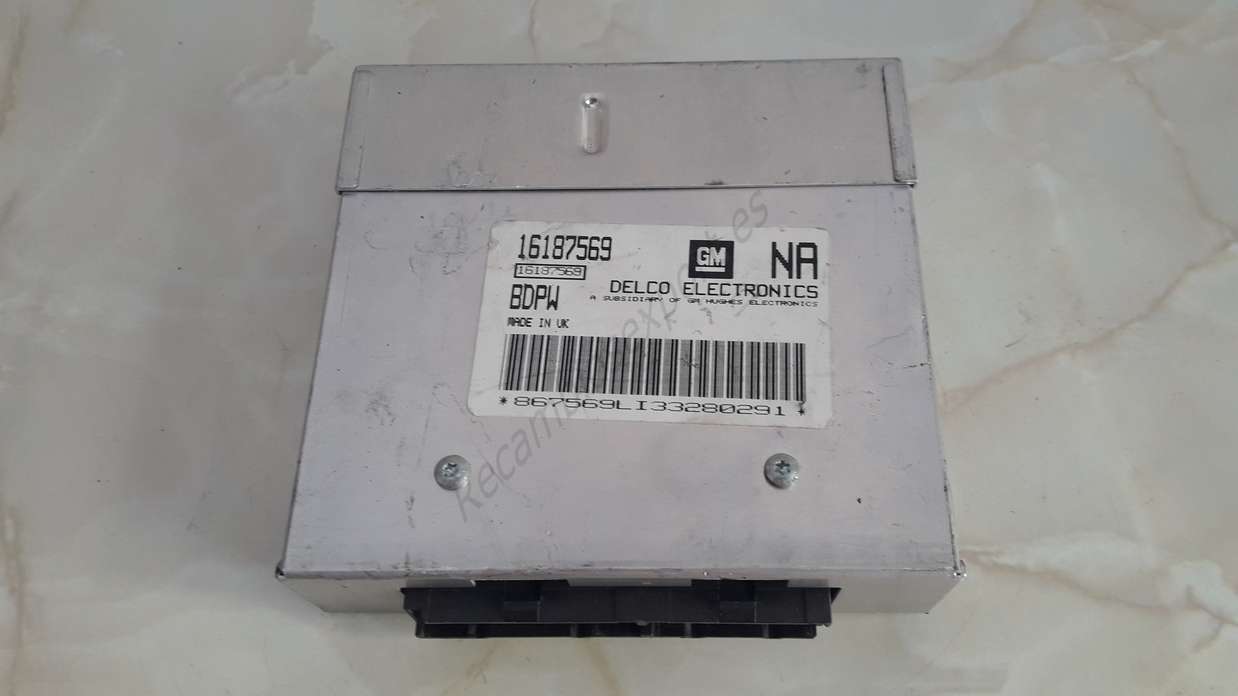 Centralita de motor Opel Astra GM DELCO 16187569 NA 16187569NA - foto 1