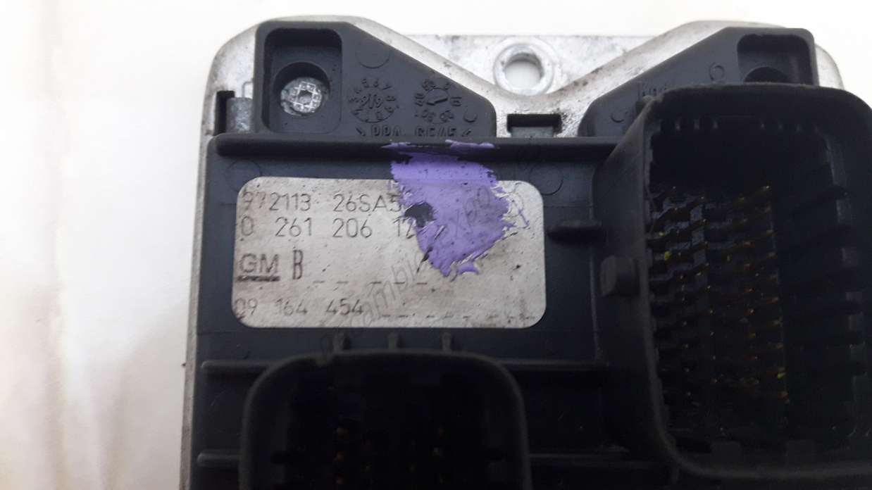 Centralita de motor Opel Corsa 09164454 09 164 454 BOSCH 0261206170 0 261 206 170 - foto 2