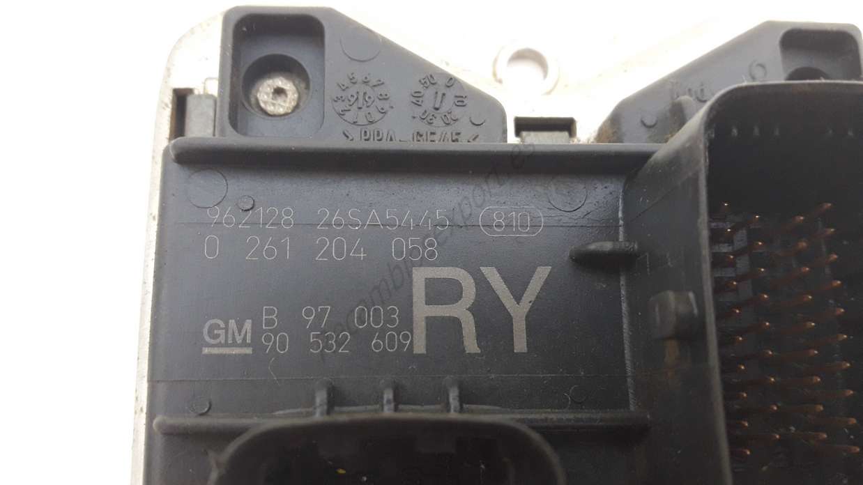 Centralita de motor Opel Corsa 90532609RY 90 532 609 RY BOSCH 0261204058 0 261 204 058 - foto 2