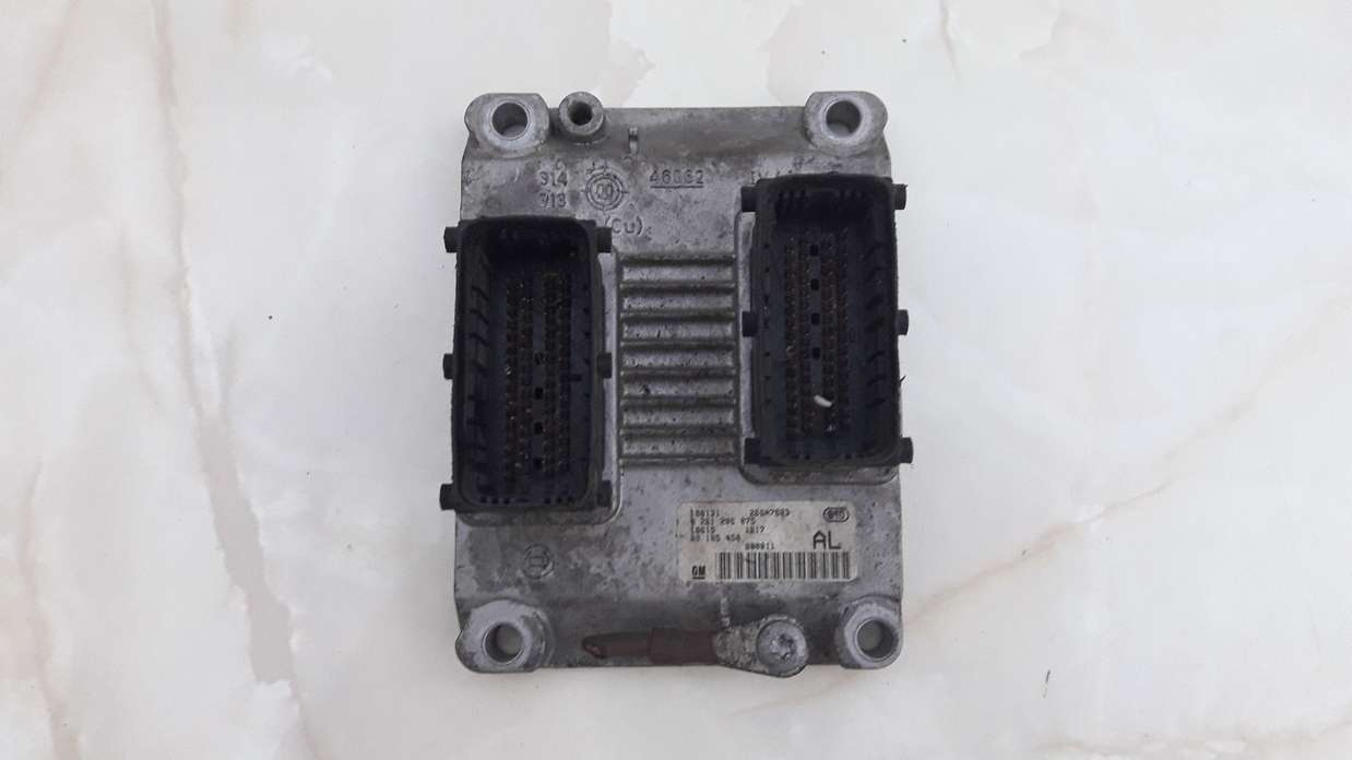 Centralita de motor Opel Corsa Agila Combo 09185450AL 09185450 AL 09 185 450 AL BOSCH 0261206075 0 261 206 075 - foto 1