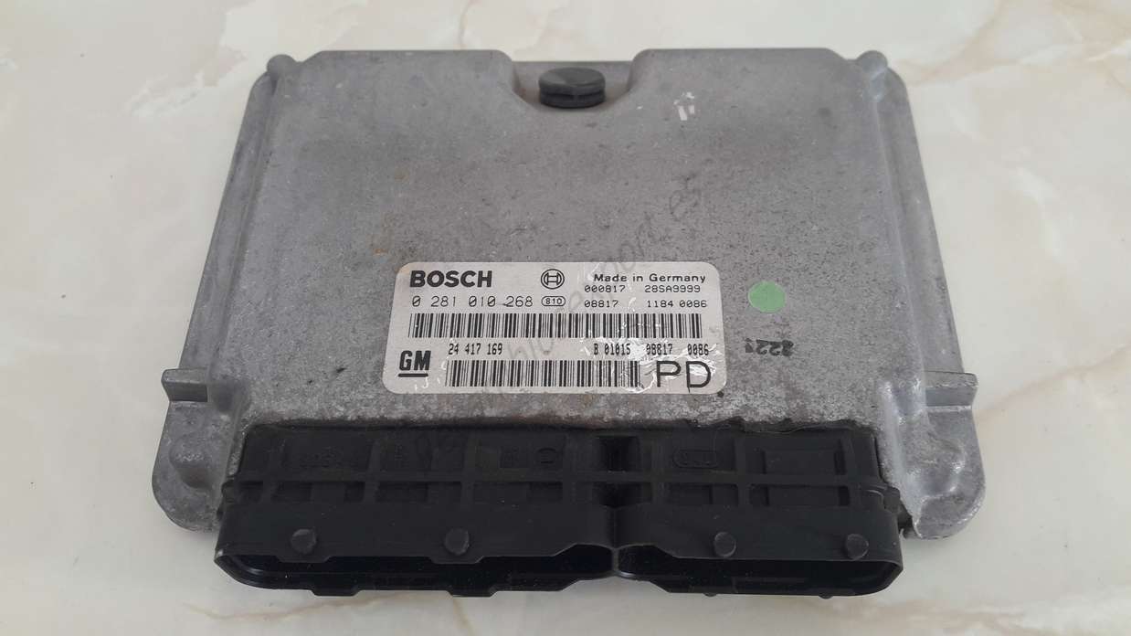 Centralita de motor Opel Zafira GM 24417169 PD 24417169PD 24 417 169 BOSCH 0281010268  0 281 010 268 - foto 1