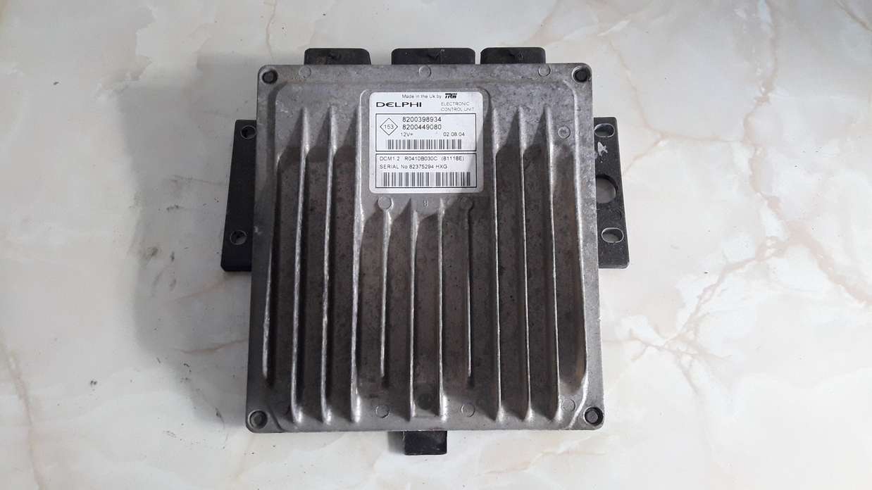 Centralita de motor Renault 8200398934 8200449080 DELPHI R0410B030C - foto 1
