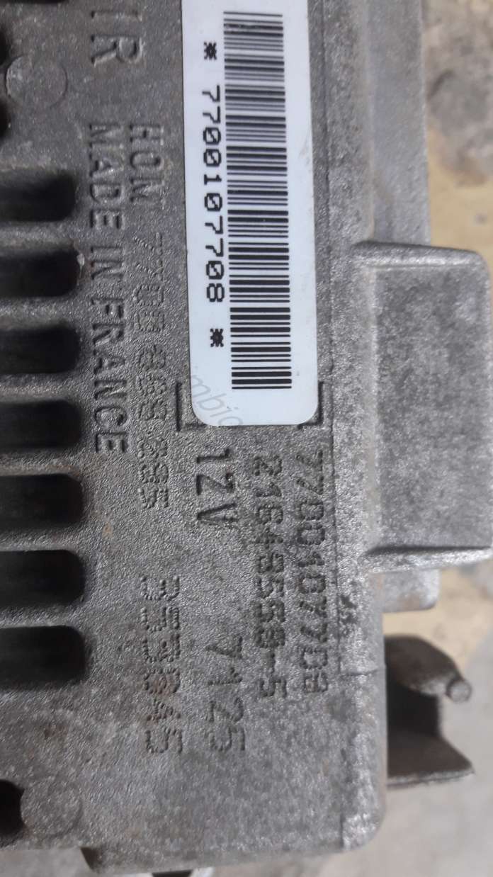 Centralita de motor Renault Clio 7700107708 SAGEM 21648559-5 216485595 - foto 2
