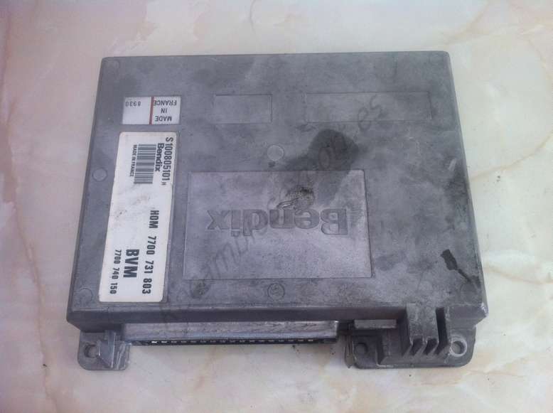 Centralita de motor Renault HOM7700731803 HOM 7700 731 803 7700740150 7700 740 150 SIEMENS S100805101 H S100805101H - foto 1