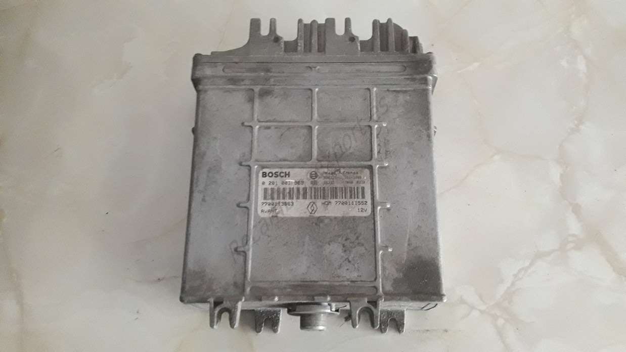 Centralita de Motor Renault Megane 7700113863 HOM 7700111552 HOM7700111552 BOSCH 0 281 001 969 0281001969 - foto 1