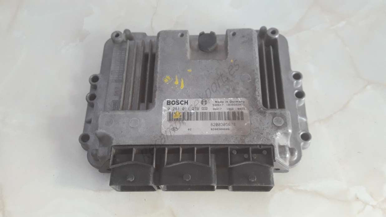 Centralita de motor Renault Scenic Megane 8200305678 8200304606 BOSCH 0281011276 0 281 011 276 - foto 1