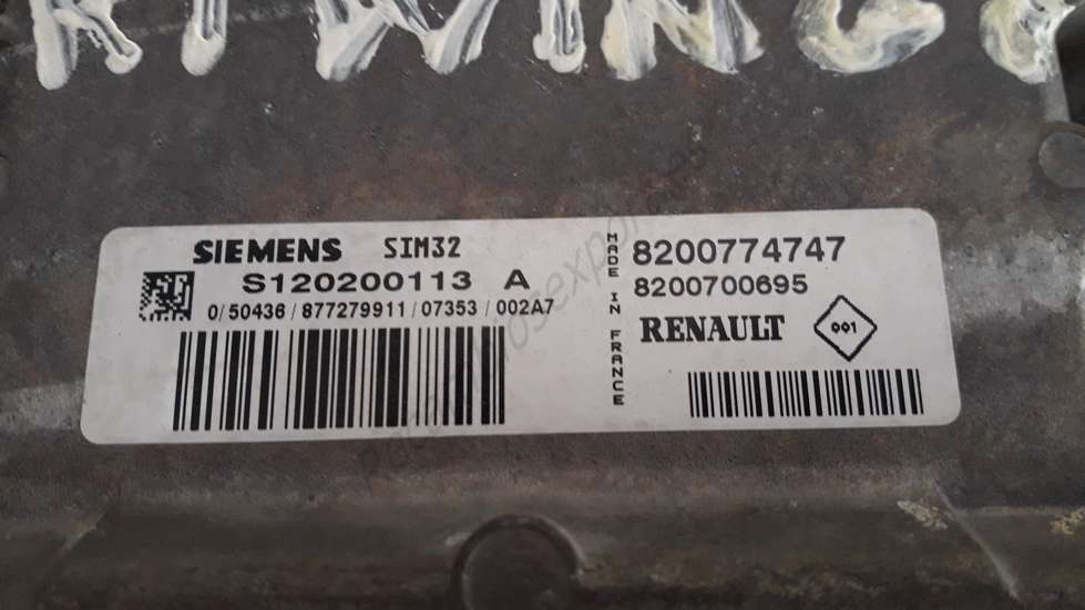 Centralita de motor Renault Twingo 8200700695 8200774747 SIEMENS S120200113A S120200113 A - foto 2